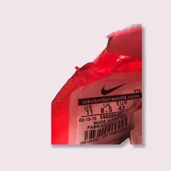 Nike Free Sneakers Bionic Neon Pink size 11 - Picture 6 of 11